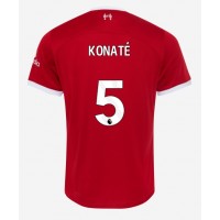 Fotbalové Dres Liverpool Ibrahima Konate #5 Domácí 2023-24 Krátký Rukáv